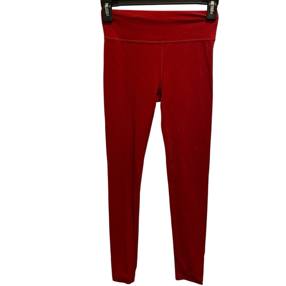 Athleta Kids Red Leggings